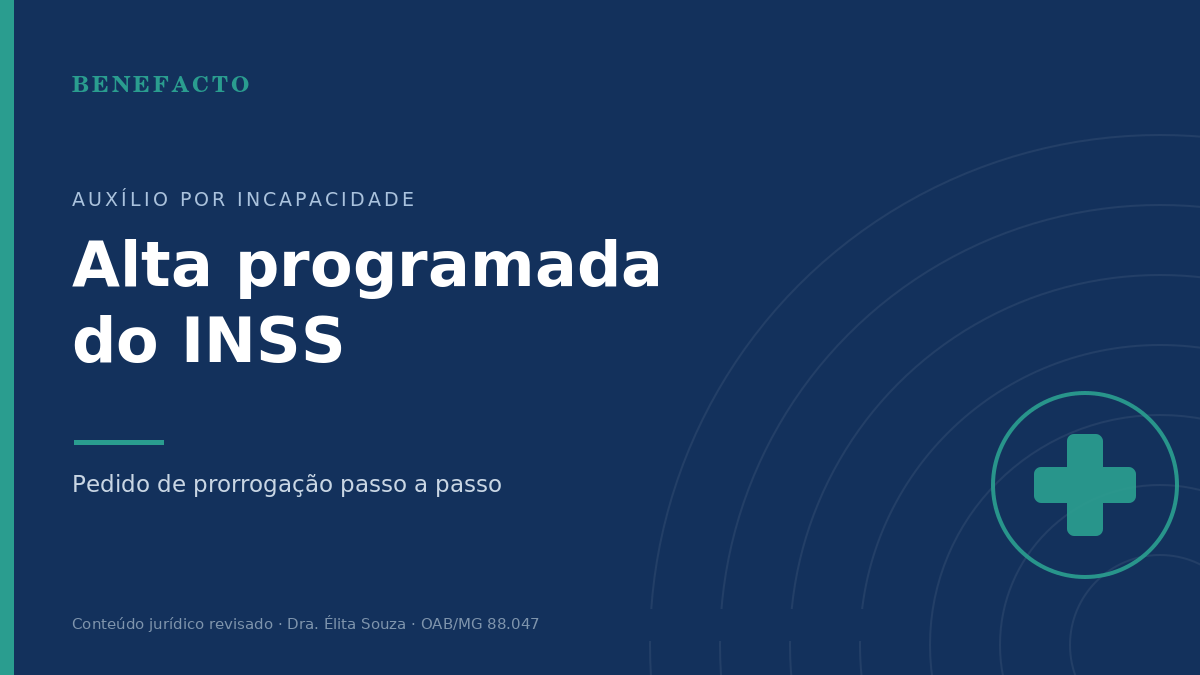 Alta Programada do INSS e Pedido de Prorrogação (PP)