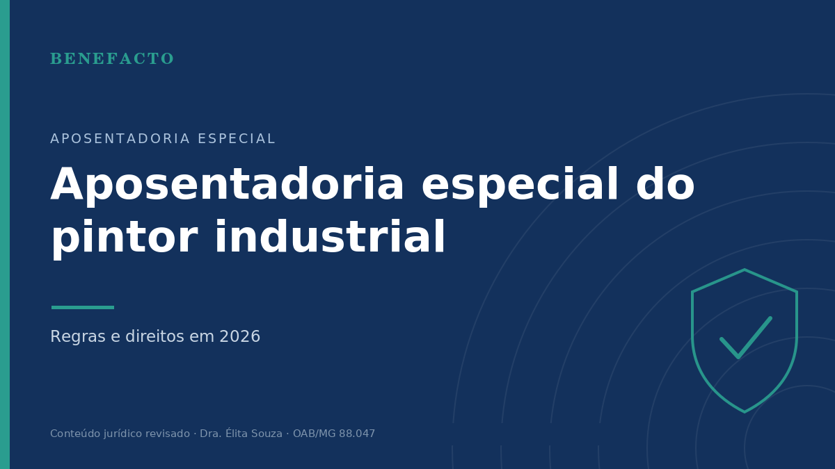Aposentadoria Especial do Pintor Industrial: Regras em 2026