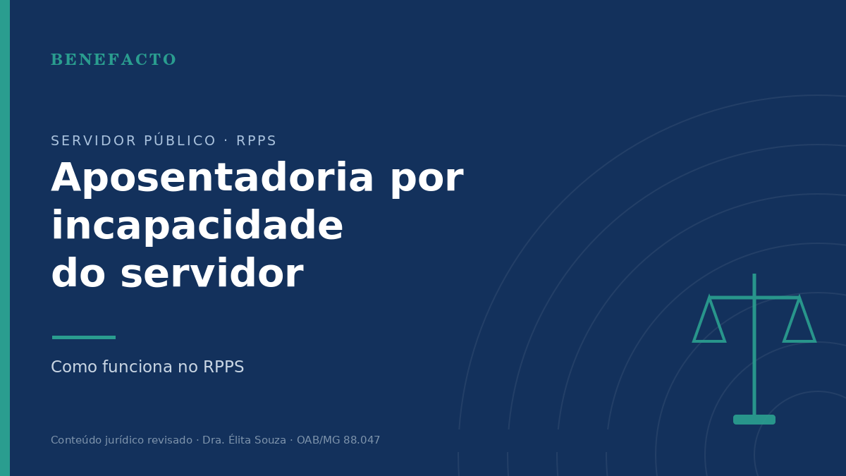 Aposentadoria por Incapacidade do Servidor Público em 2026