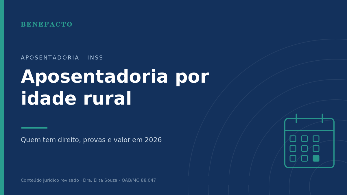 Aposentadoria por Idade Rural em 2026: Quem Tem Direito, Provas e Valor