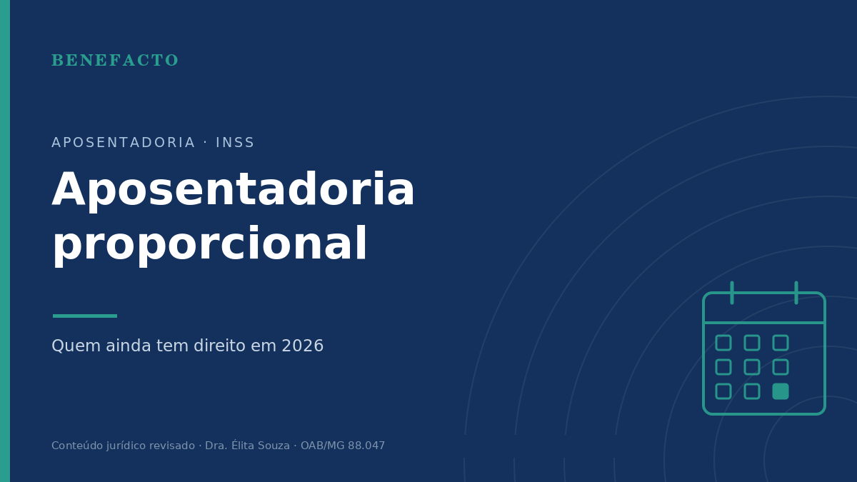 Aposentadoria Proporcional: Quem Ainda Tem Direito em 2026