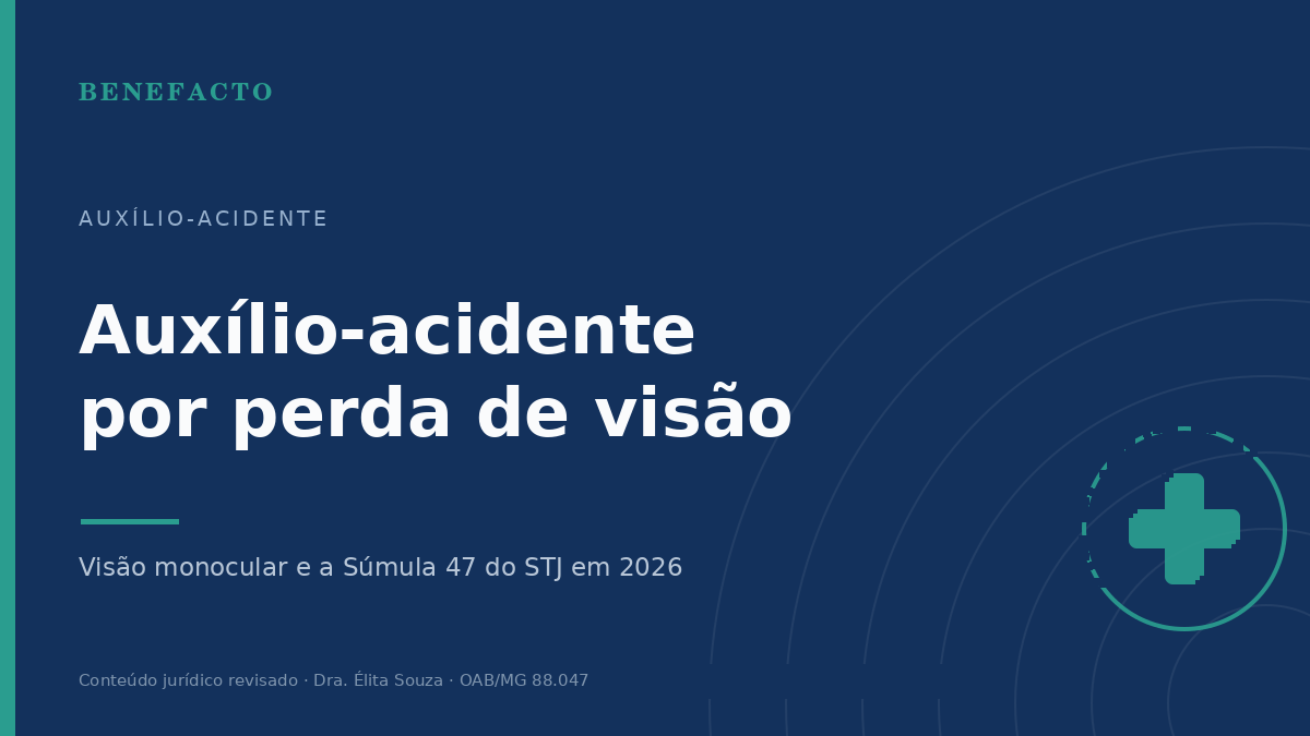 Auxílio-Acidente por Perda de Visão em 2026