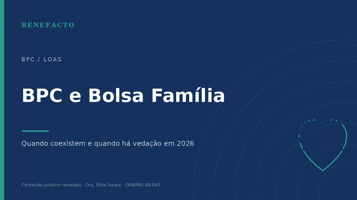 BPC e Bolsa Família em 2026: Posso Acumular os Dois?