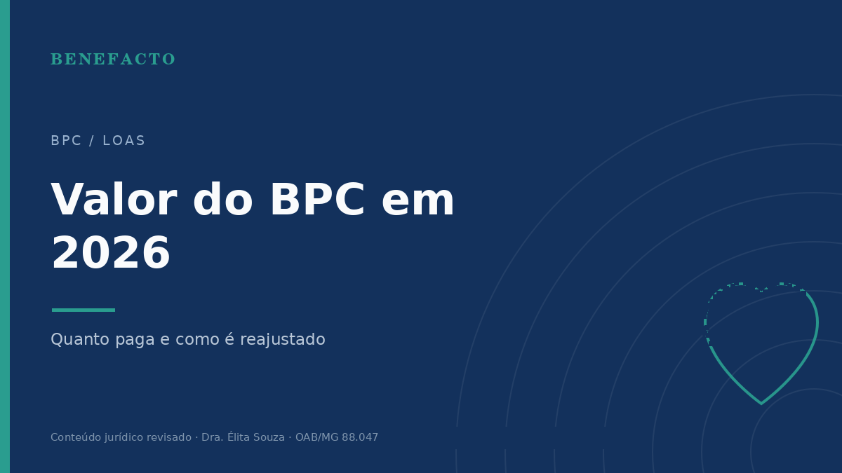 Valor do BPC em 2026: Quanto Paga e Como É Reajustado