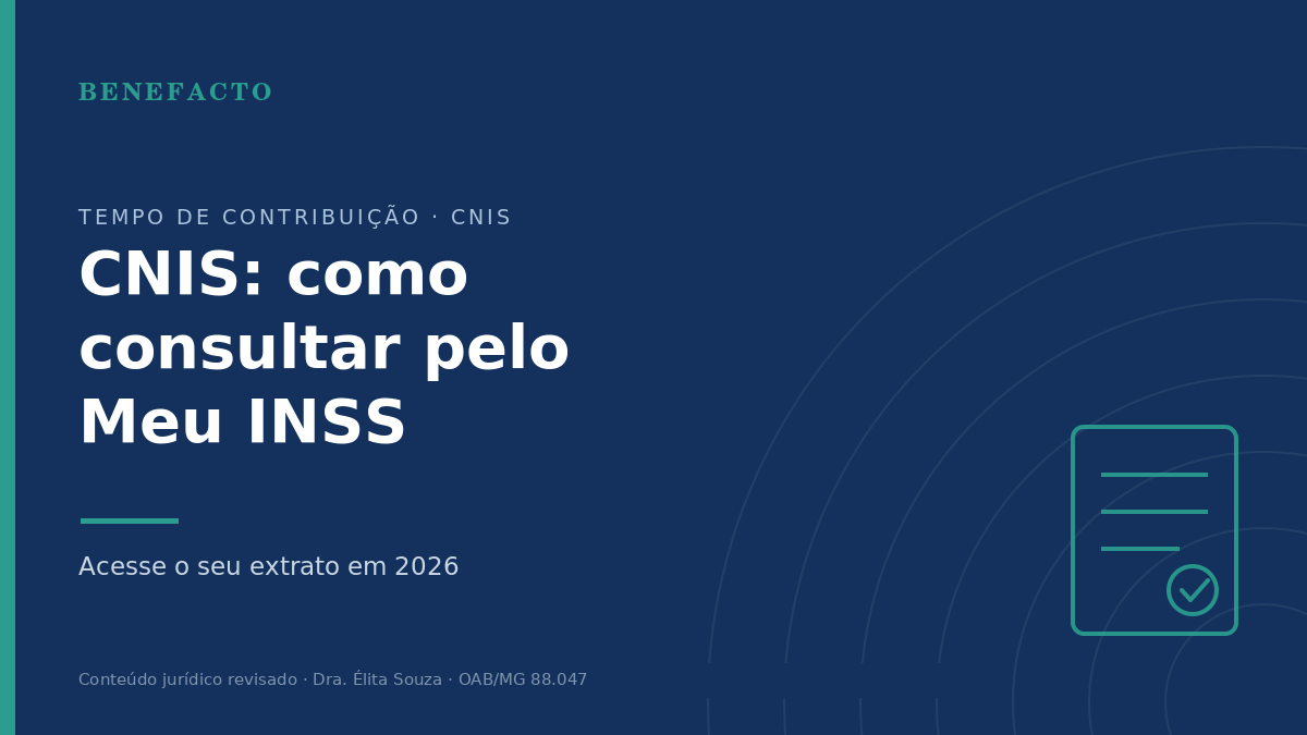 CNIS: Como Consultar pelo Meu INSS em 2026