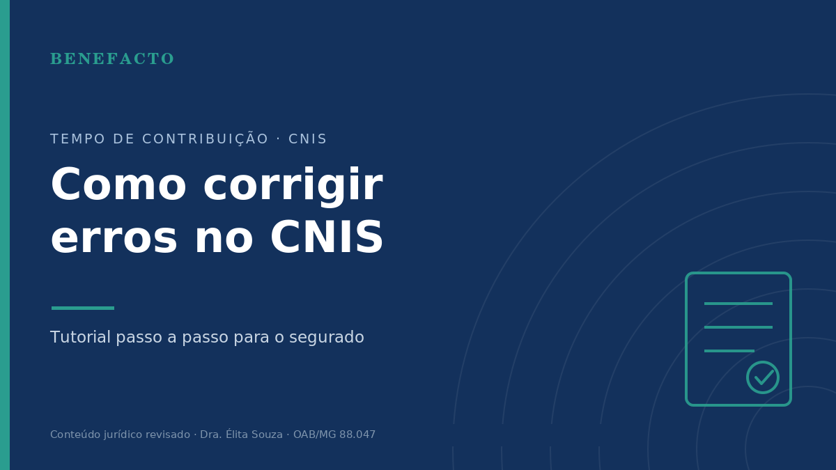 Como Corrigir Erros no CNIS: Tutorial Passo a Passo