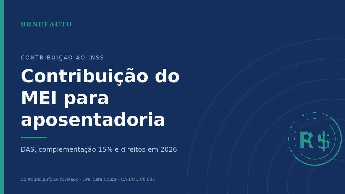 Contribuição do MEI para a Aposentadoria em 2026