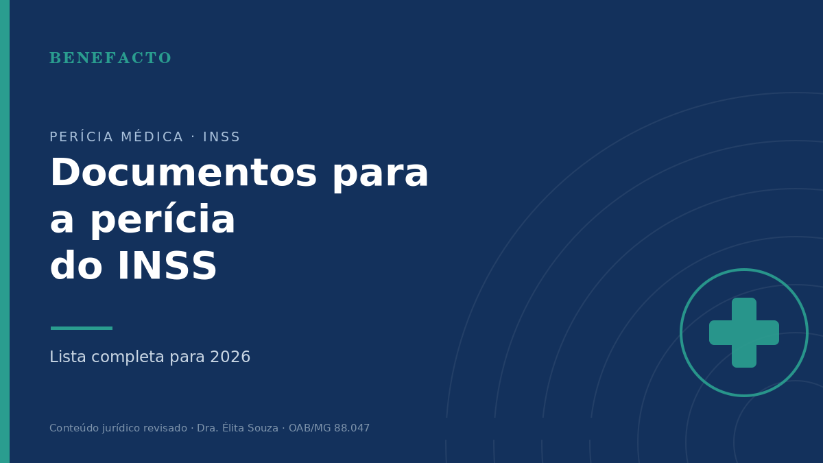 Documentos para Levar à Perícia do INSS: Lista Completa 2026