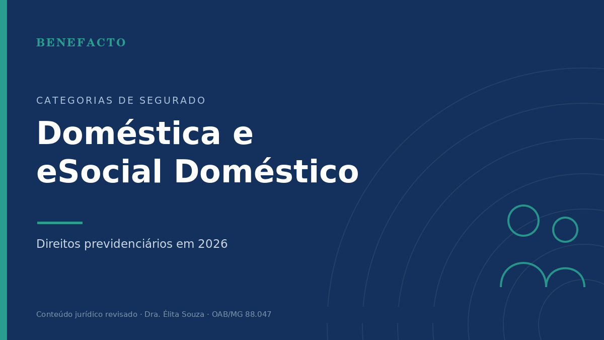 Empregada Doméstica e eSocial Doméstico: Direitos Previdenciários em 2026
