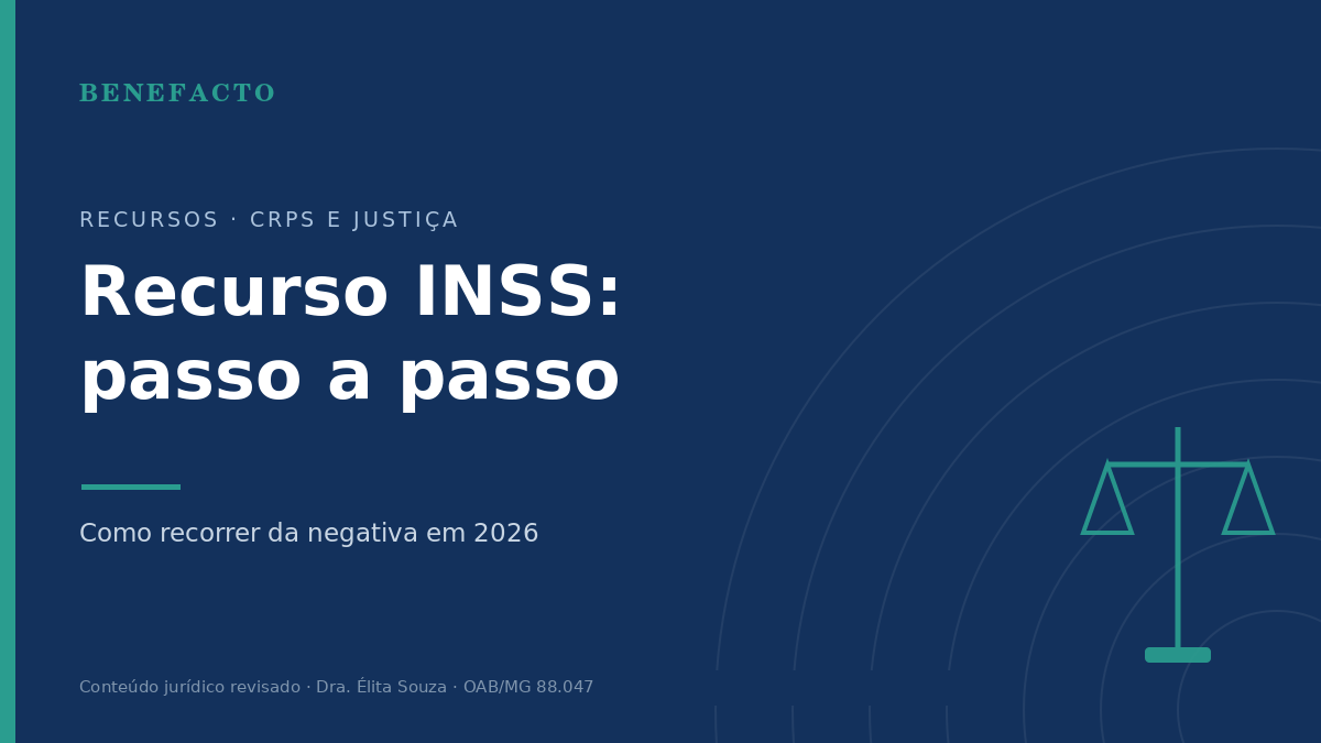 Recurso INSS: Como Fazer Passo a Passo em 2026