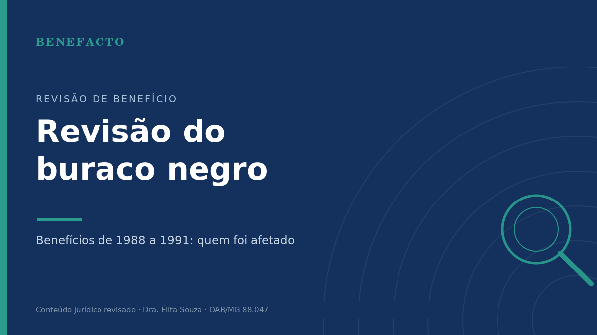Revisão do Buraco Negro (1988-1991): Quem Tem Direito