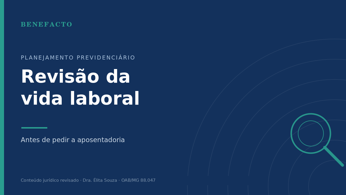 Revisão da Vida Laboral Antes de Pedir a Aposentadoria em 2026