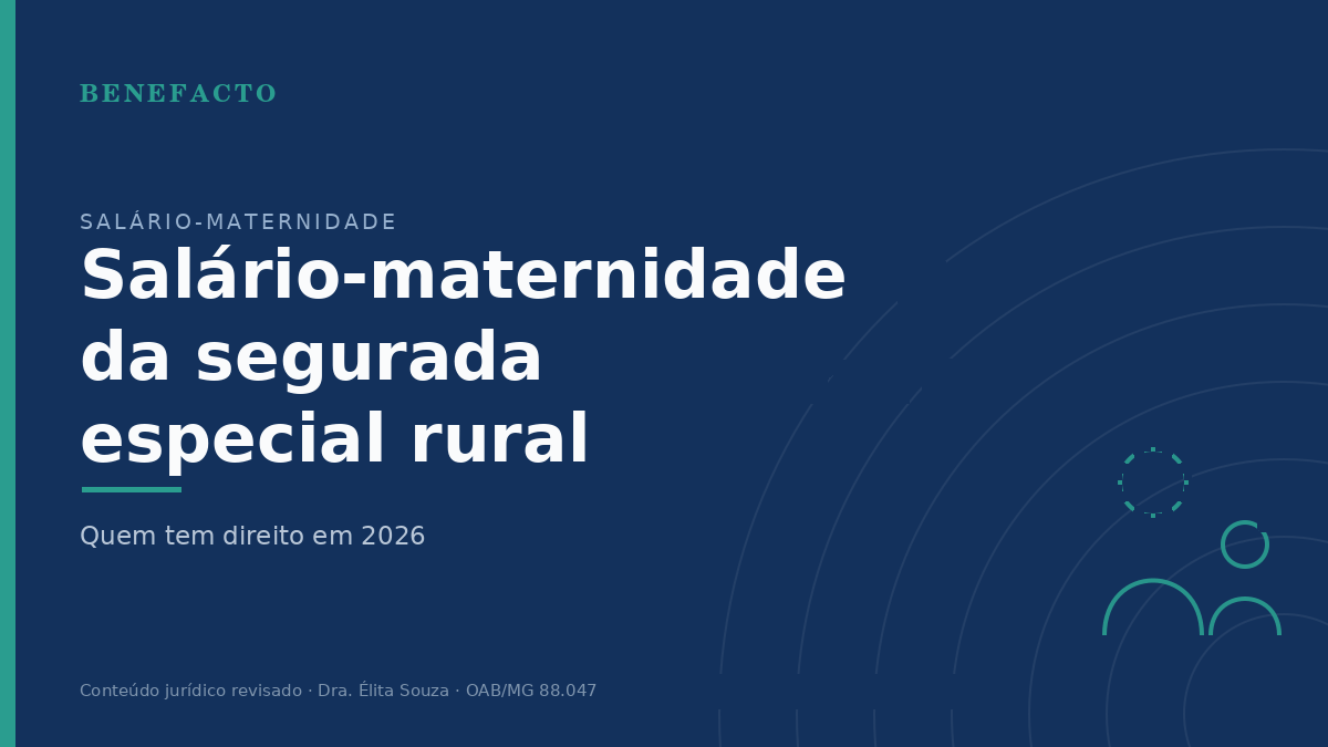 Salário-Maternidade da Segurada Especial Rural em 2026