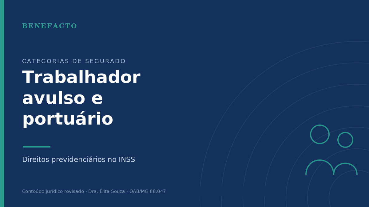 Trabalhador Avulso (Portuário e Outros): Direitos no INSS em 2026